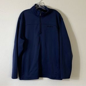Timberland Men's Zip Up Pullover Sweatshirt Navy size XL